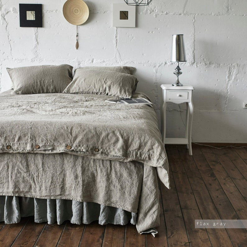 Lenok Organic Linen Duvet Cover