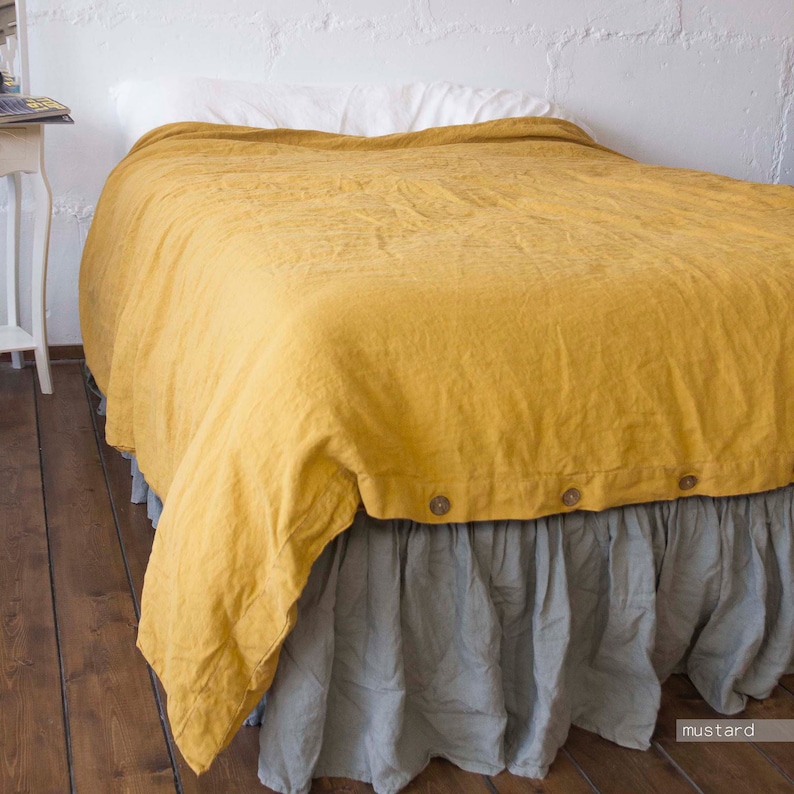 Comforter DUVET COVER Linen Bedding Set Linen Duvet Cover Etsy