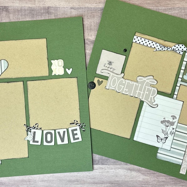 Diy Scrapbook Kit Etsy