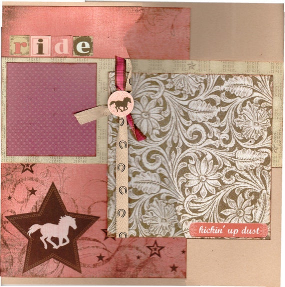 Ride - Cowgirl, 2 pages, RIDE - Kickin' Up Dust