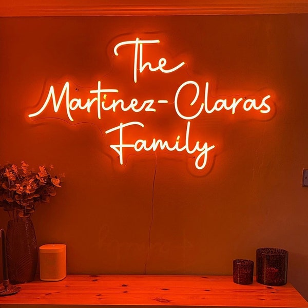 Custom Neon Sign | Neon Sign | Name Neon Sign | Wedding Neon Sign  | Custom Neon Signs | Signs Bedroom | Party Neon Sign Light