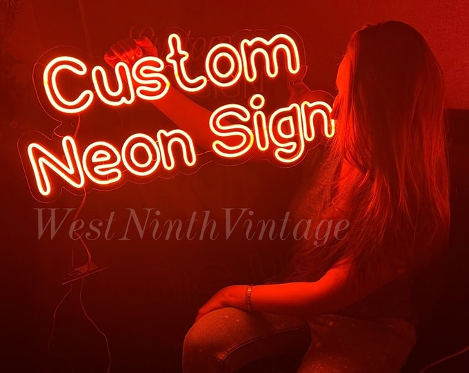 Custom Neon Sign | Neon Sign | Led Neon Sign | Personalized Name Neon Sign | Neon Lights | Wedding neon sign | Wall Decor | Home decor
