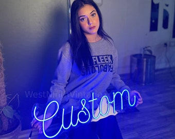 Custom Neon Sign | LED Neon Light Sign | Personalized Gifts | Aesthetic Home & Room Decor | Custom Neon Signs