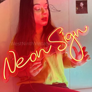 Custom Neon Sign for Home decor , Neon sign Light , Neon sign bar, Led neon sign ,Handmade Neon Sign