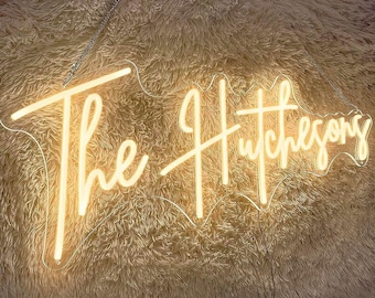 Custom Neon Sign, LED Neon Sign, Neon Light, Neon Signs, Neon sign bedroom, Wedding neon sign, Personalized Gift, Home Decor, Wall Decor