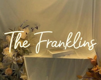 Custom Neon Sign , Neon Sign ,  LED Neon Sign , Neon Sign Light , Wedding Neon Sign, Room decor , Wall decor , Custom Signs