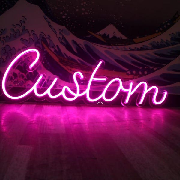 Neon Name Lights Color Changing - Etsy