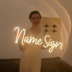 Custom Name Neon Sign For Kids, Neon Sign Bedroom Neon Sign Custom Neon Sign Bedroom Bedroom Decor Kids Room Decor Home Decor Gift For Kids