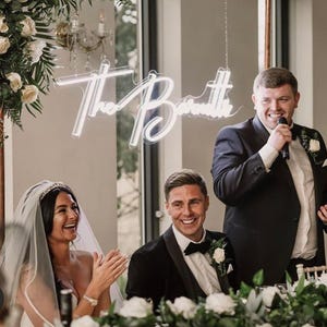 Custom LED Neon Sign: Personalized Wedding Decor, Home Wall Art