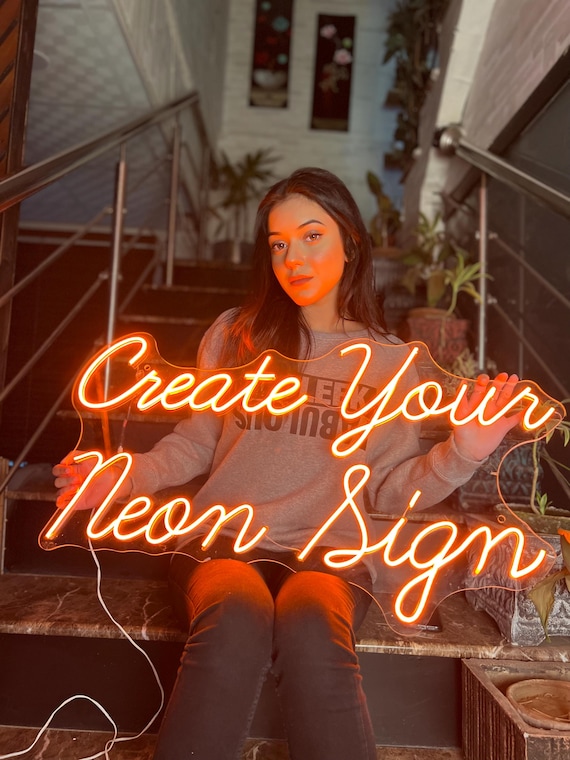 Custom Neon Sign, Neon Signs, Gift for Him/Her , LED Neon Lights , Neon Sign Custom , Personalized Gifts , Home Decor , Wall Decor, Handmade