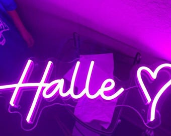 Custom Kids Name Sign, Personalized Name Sign, Kids Room Decor, Bedroom Neon Sign, Home Decor, Wall Art,Nursery Sign,Gift For Kids,Name Sign