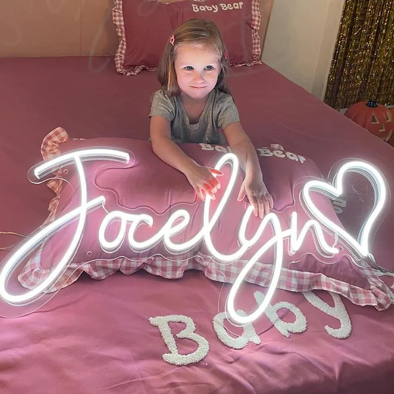 Custom Neon sign Wedding, Personalized Neon Name Sign Wedding Decor, Neon Sign Custom, Wedding Neon Sign Personalized Gifts, Neon Wall Decor image 5