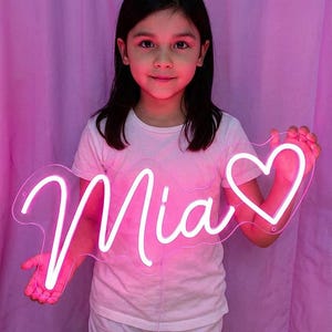 Custom Neon sign Wedding, Personalized Neon Name Sign Wedding Decor, Neon Sign Custom, Wedding Neon Sign Personalized Gifts, Neon Wall Decor image 16
