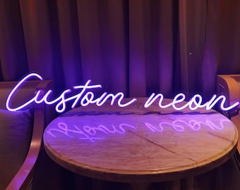 Custom Neon Sign | Neon Sign | Customized Neon Sign | Neon Signs | Wedding Signs | Personalized Decor | Custom Neon Signs | Neon Sign
