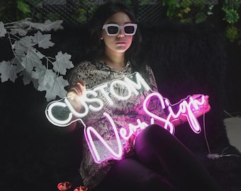 Custom Name neon sign, Kids neon sign, Wedding Sign , family name neon sign , Room decor,Home decor, Personalized Gift, Wall Art Decor