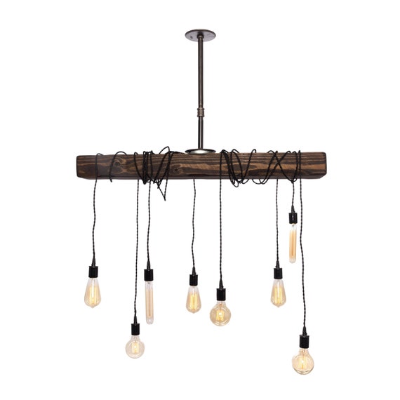 Farmhouse Lighting Wrapped Wood Beam Farmhouse Chandelier Pendant Light Fixture Rustic Lighting Great for Kitchen Island Lighting, Dining Room, Bar, Farmhouse Lighting Wrapped Wood Beam Farmhouse Chandelier Pendant Light Fixture Rustic Lighting Great for Kitchen Island Lighting, Dining Room, Bar,