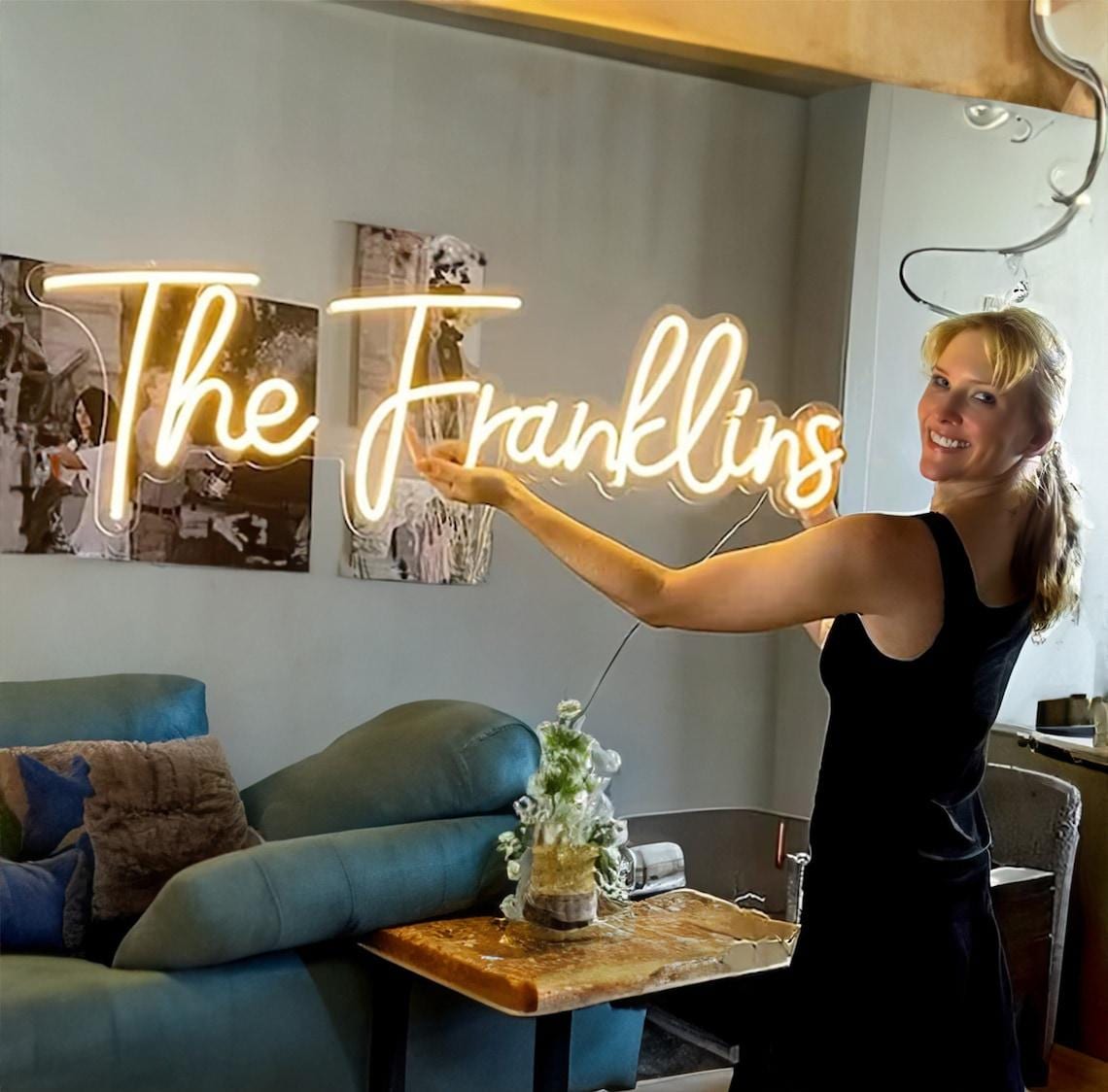 Custom Neon Sign, Neon Signs, Wedding Neon sign, LED Neon Light Sign, Personalized Neon Sign, Home Decor, Wall Decor, Gift for him/her