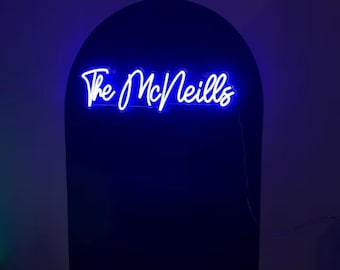 CUSTOM NEON SIGN Light Office Living Room, Neon sign wall art, Neon sign wall decor, holiday decor bedroom wall art wedding signs