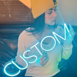 Neon Sign | Custom Neon Sign | Handmade Neon Sign | Aesthetic Neon Signs For Wall Decor | Neon Lights | Custom Led Sign| Home Decor