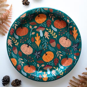Fall disposable plates discount