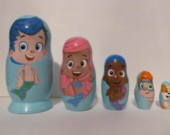 bubble guppies nesting dolls