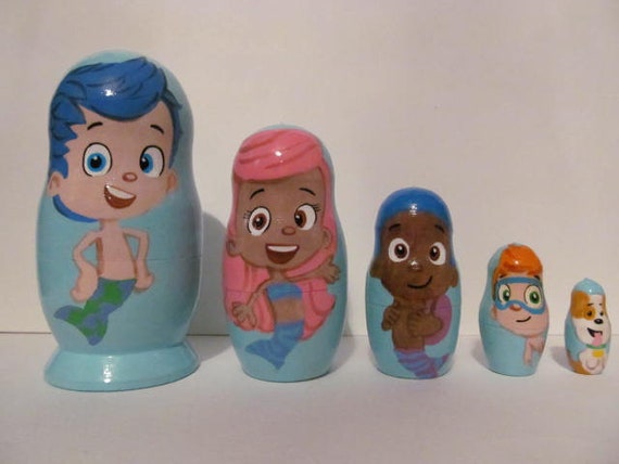 bubble guppies nesting dolls