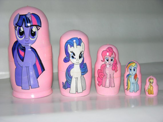 my little pony nesting dolls