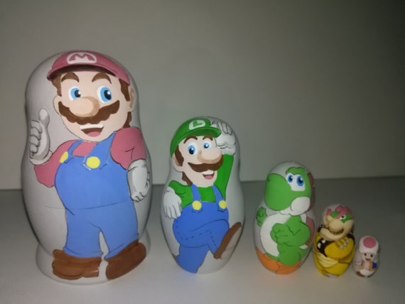 mario nesting dolls