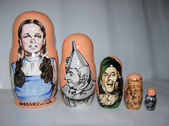 wizard of oz nesting dolls