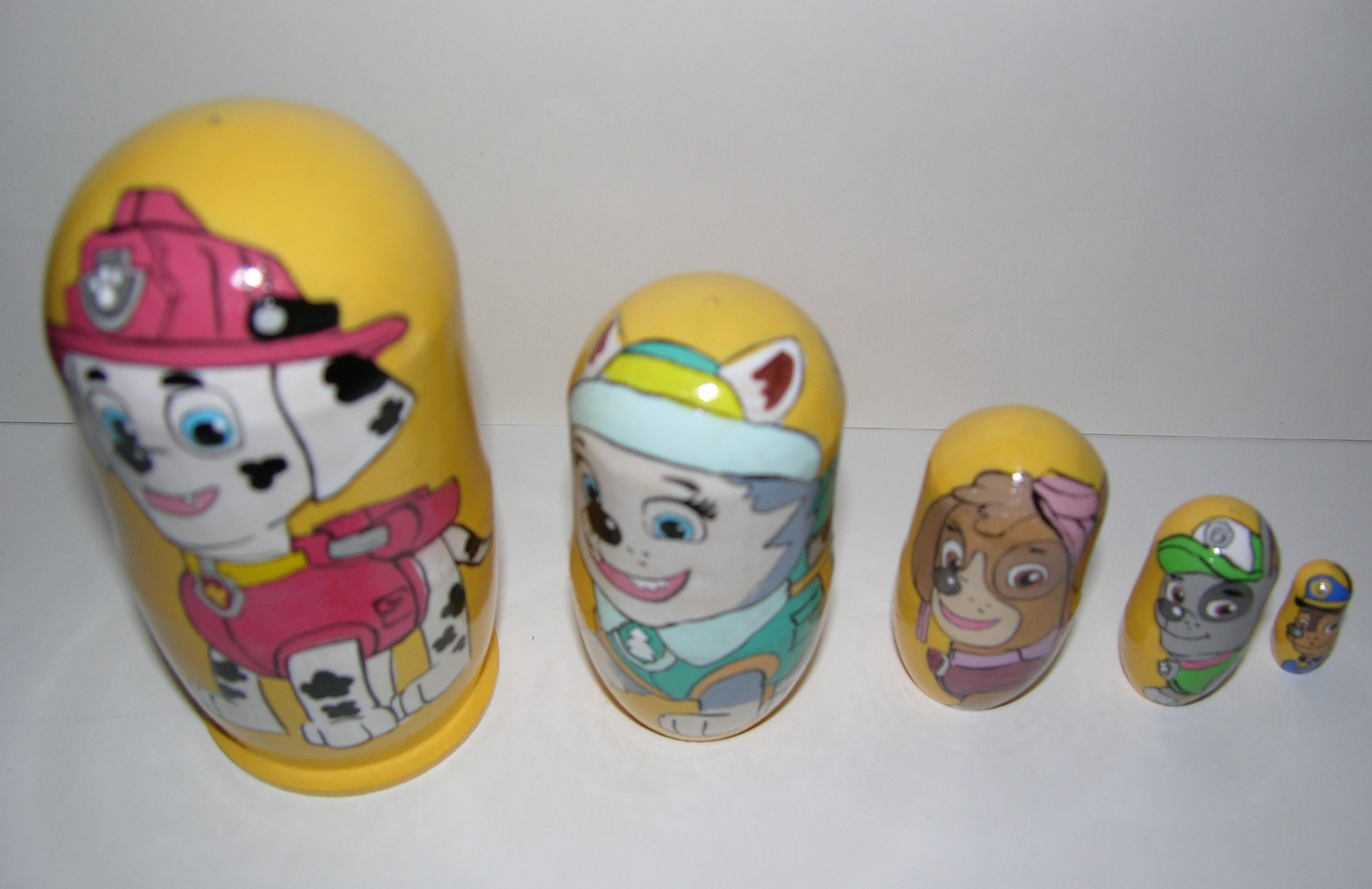 Paw Patrol nesting doll Etsy