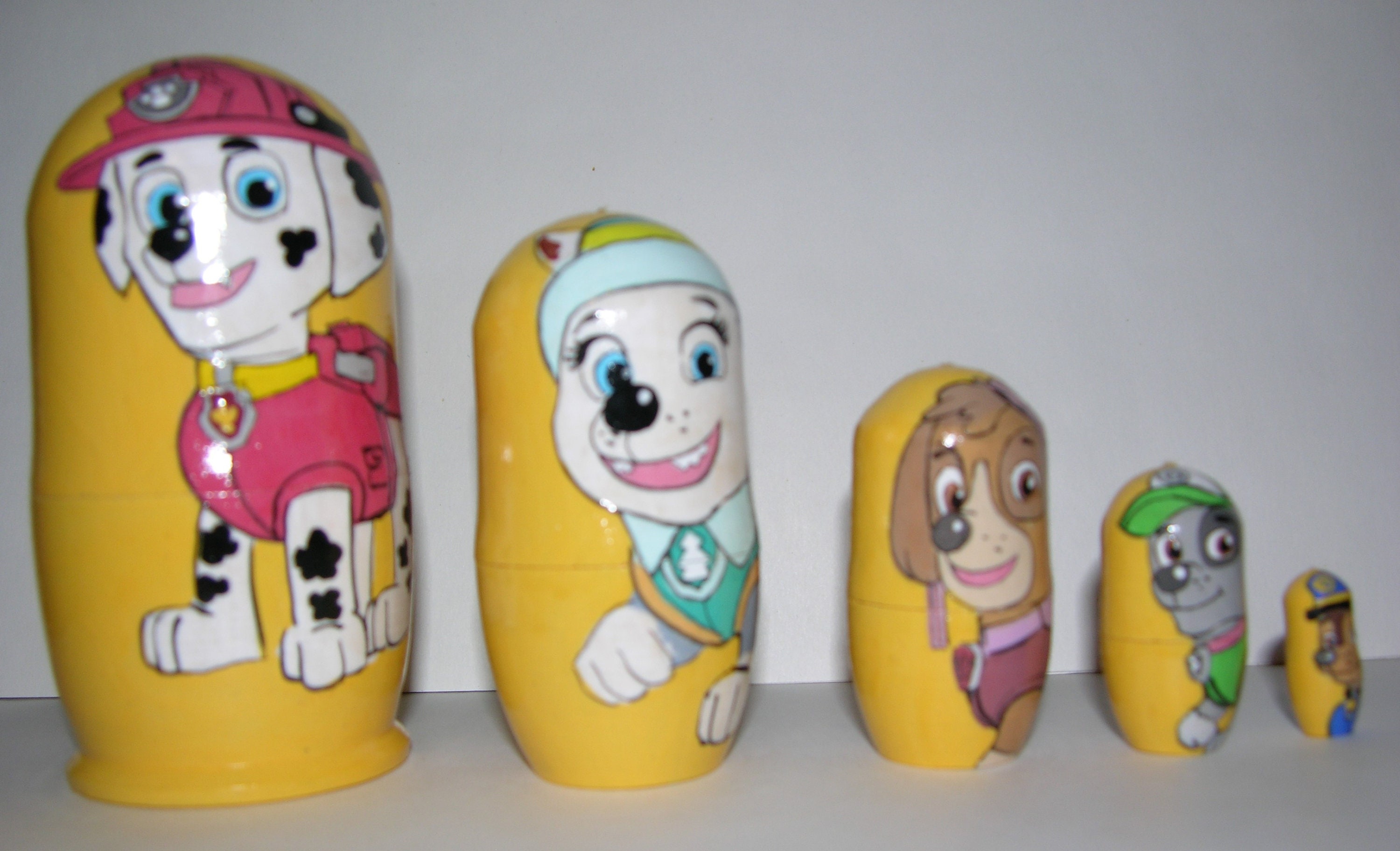 Paw Patrol nesting doll Etsy
