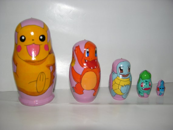 pokemon nesting dolls