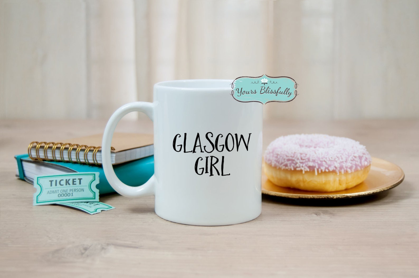 Glasgow Mug Glasgow Girl Mug Glasgow Girl Gift Scottish Etsy