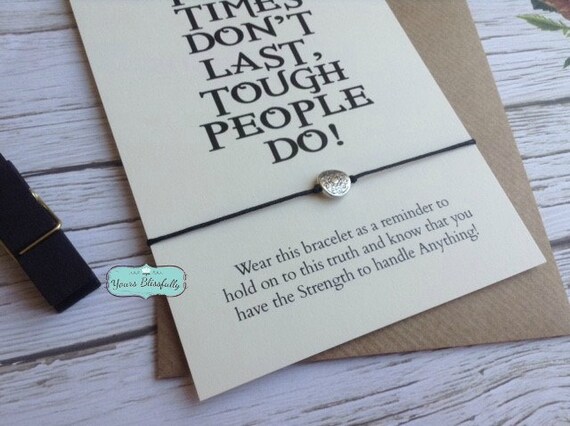 Patience Strength Friendship Bracelet Gift During Tough Times Best Friend Gift Idea Charm Bracelet Comforting Wish Bracelet Handmade Products Bracelets Halocharityevents Com