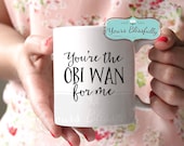 ChristmasGift for Him Men, Star Wars Mug, Obi Wan Mug, Personalised Christmas Mug, Anniversary Gift for Husband Boyfriend Gift