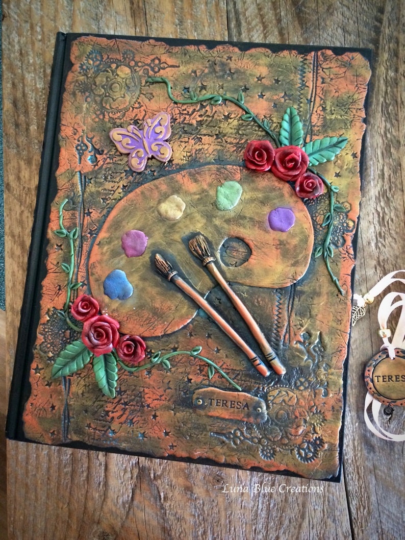 Personalized Sketchbook Engraved Sketchbook Custom Art Etsy