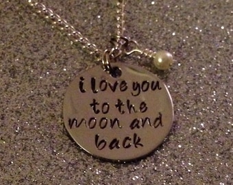 Love You to the Moon Necklace