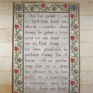The Lord prayer  ON  TAD in Celtic Breton
