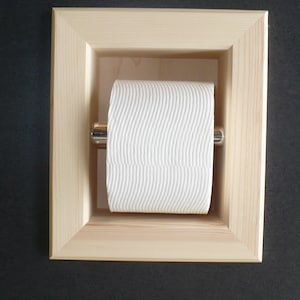 埋め込み式トイレットペーパーホルダー