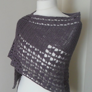 Pattern Pdf Mary W. shawl crochet