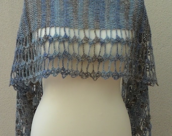 Pattern Pdf Cloudy Day shawl crochet