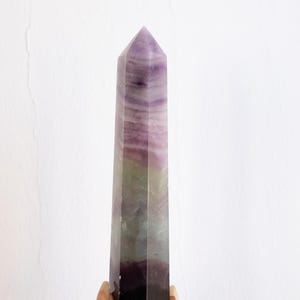 Fluorite Tower - Unique Natural Home Decor