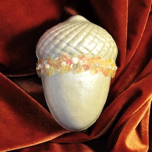 Fall Wedding Ring Bearer Pillow Proposal Ring Box Acorn Box Fall Autumn Wedding One-Of-A-Kind Keepsake Box or Decor