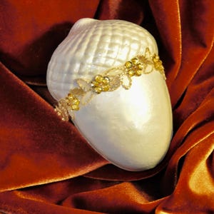 Alternative Fall Wedding Ring Bearer Pillow Proposal Ring Box Acorn Box Fall Autumn Wedding One-Of-A-Kind Keepsake Box Decor