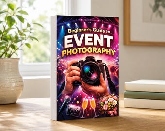 Beginners Guide to Event Photography 30-page 6x9inch Softback book