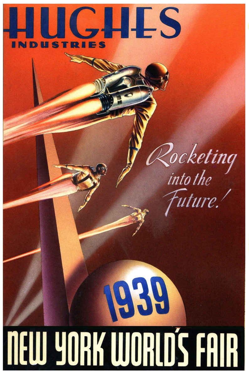 Reprint of the 1939 New York World's Fair Poster Etsy