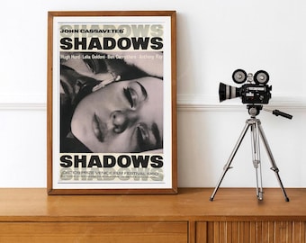 Reprint of the Vintage 1970s Movie Poster - "Shadows"