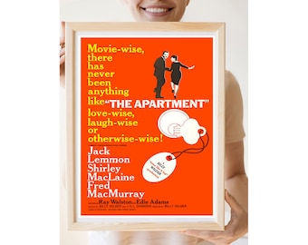 Reprint of the Vintage 1960 Movie Poster - The Apartment