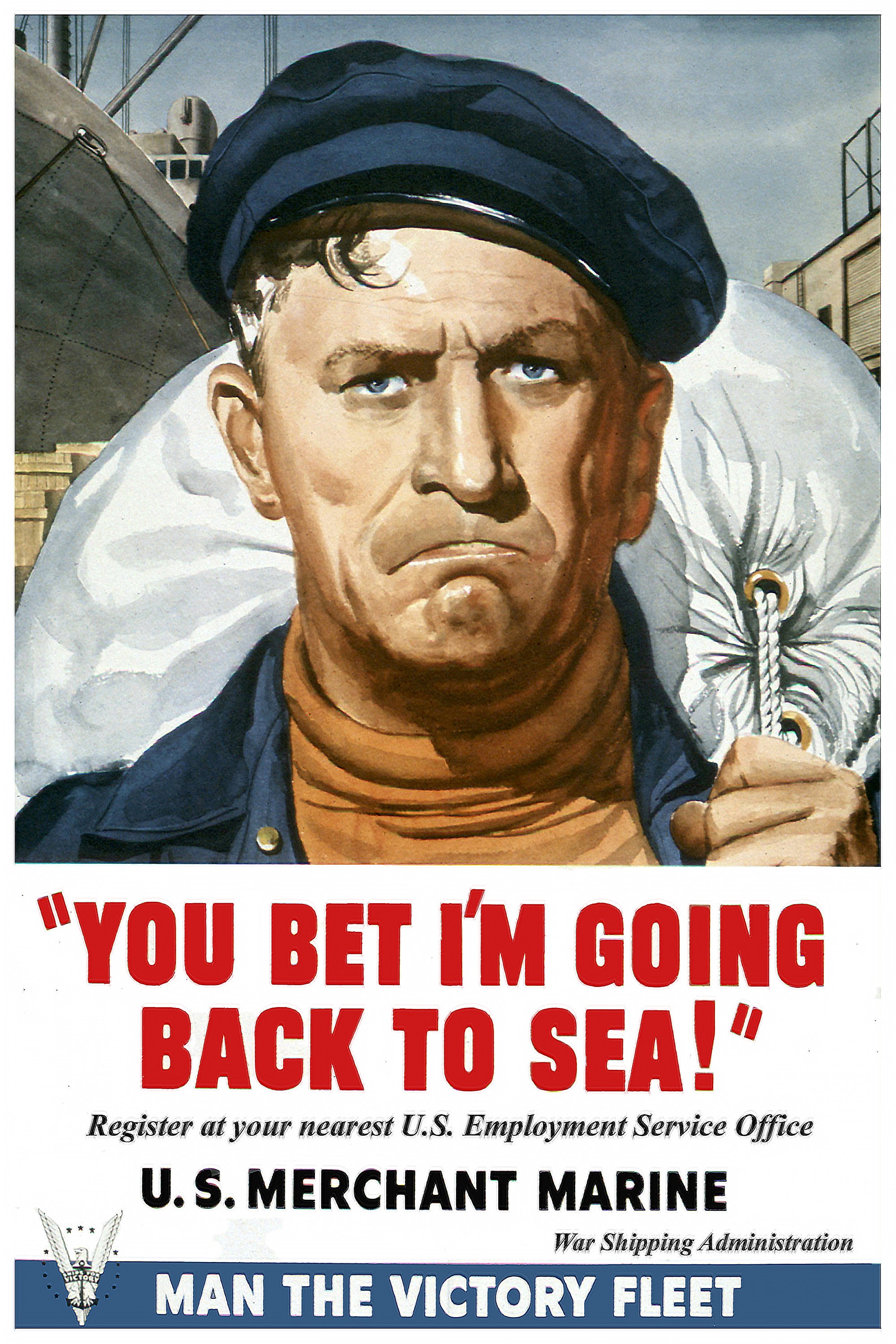 Reprint of a WWII US Propaganda Poster - 