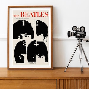 Reimpresión del póster de la película &quot;Duro día y noche&quot; de 1964 en versión polaca.